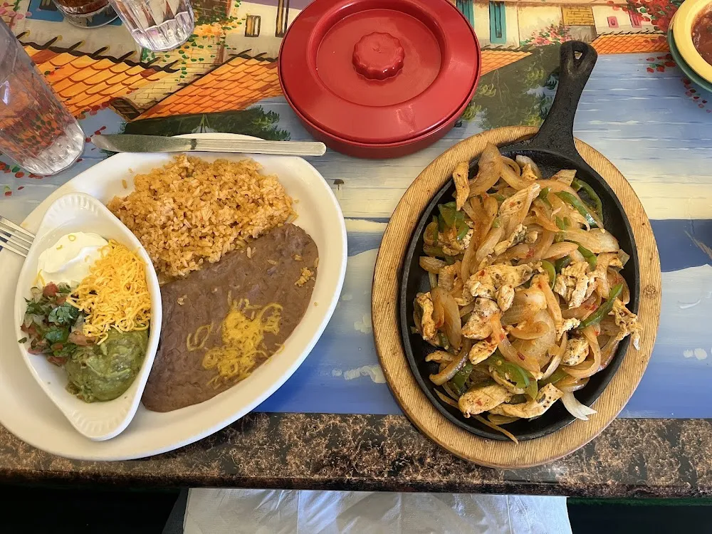 Chicken Fajitas with Flour Tortillas