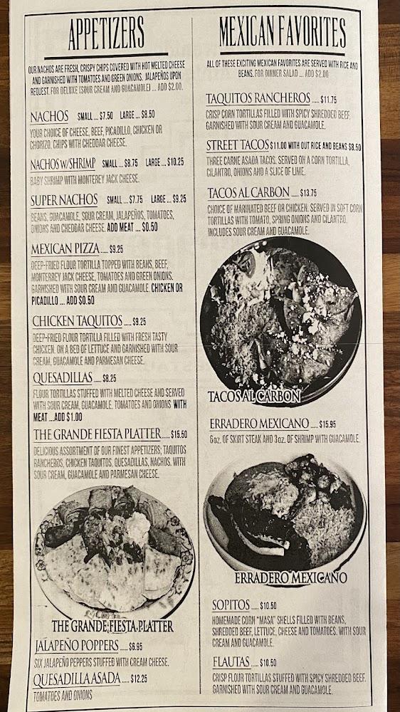 El Erradero Menu image 2